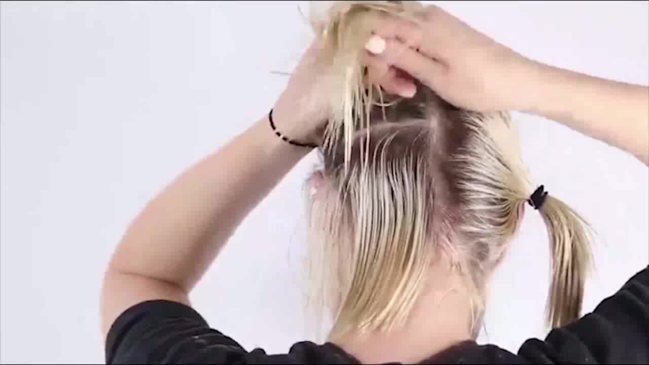 آموزش رنگ کردن مو در خانه
